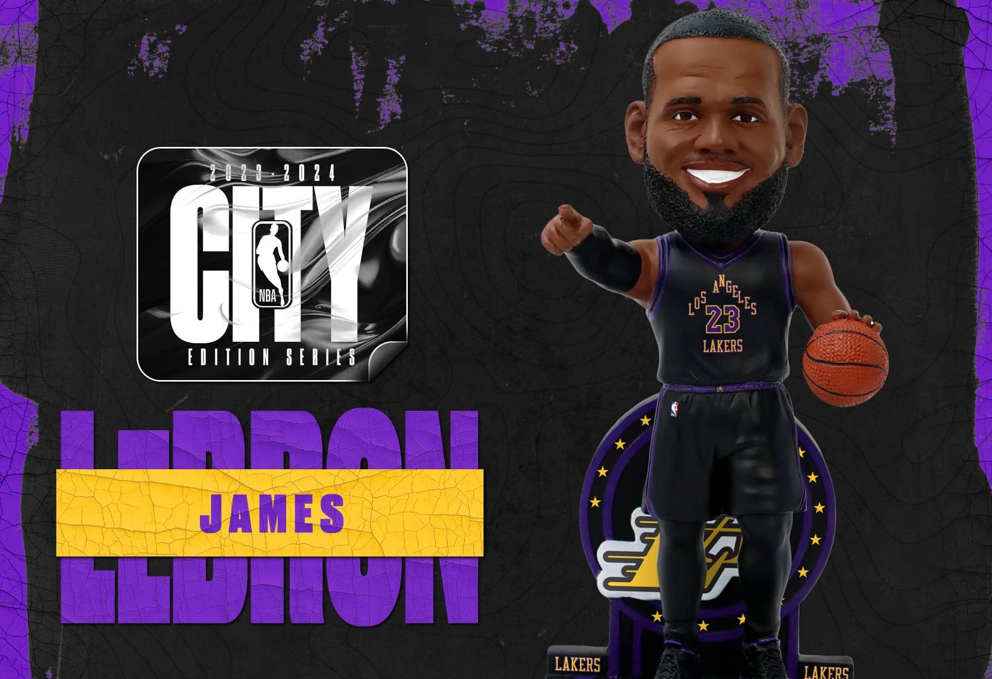 lebron james bobblehead lakers