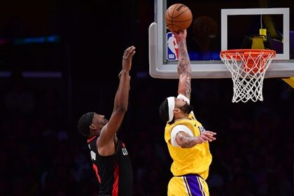 Anthony Davis, Bam Adebayo, Lakers, Heat