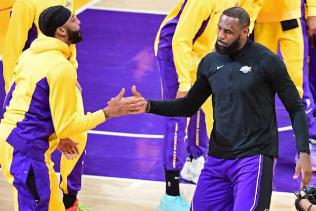 Anthony Davis, LeBron James, Lakers