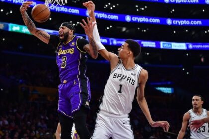 Anthony Davis, Victor Wembanyama, Lakers, Spurs
