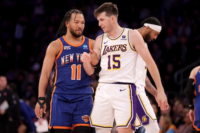Austin Reaves, Jalen Brunson, Lakers, Knicks