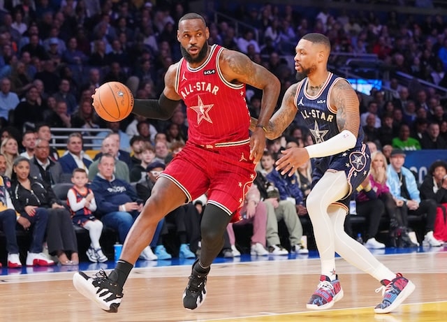 Lebron shops james first all star game