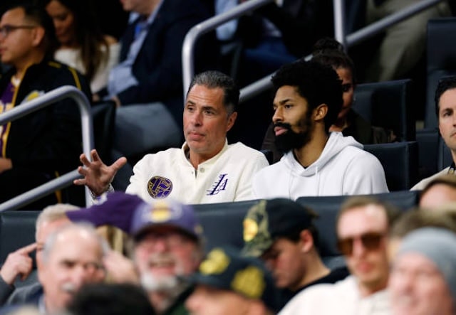 Rob Pelinka, Spencer Dinwiddie, Lakers