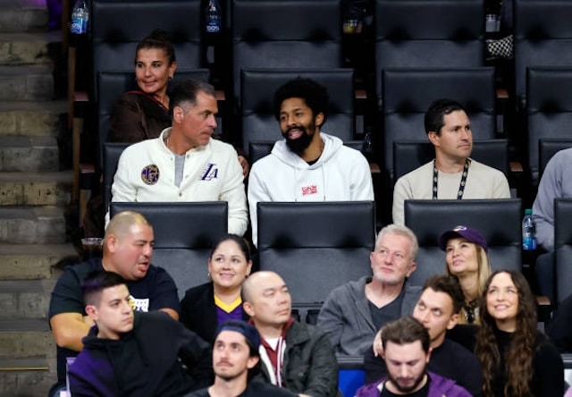 Rob Pelinka, Spencer Dinwiddie, Lakers