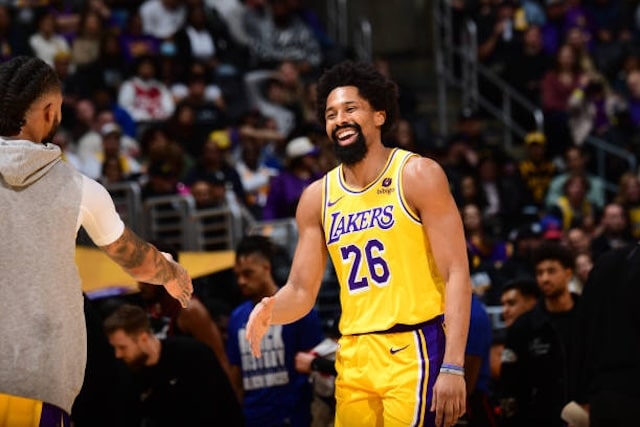 Spencer Dinwiddie, D'Angelo Russell, Lakers