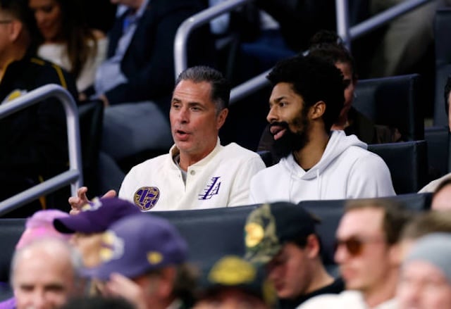 Spencer Dinwiddie, Rob Pelinka, Lakers