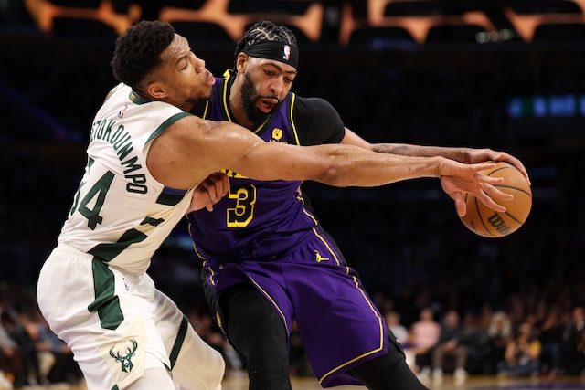 Anthony Davis, Giannis Antetokounmpo, Lakers, Bucks