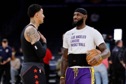 Kyle Kuzma, LeBron James, Lakers, Wizards