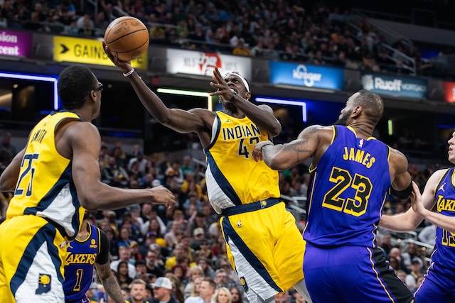 Pascal Siakam, LeBron James, Lakers, Pacers