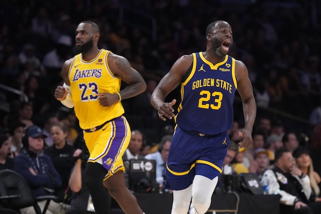 Draymond Green, LeBron James, Lakers, Warriors