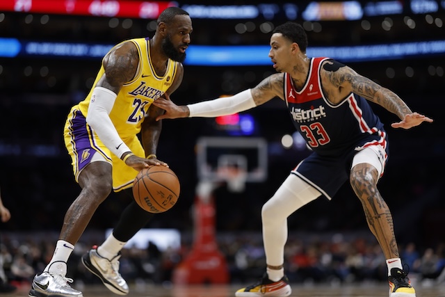 LeBron James, Kyle Kuzma, Lakers, Wizards