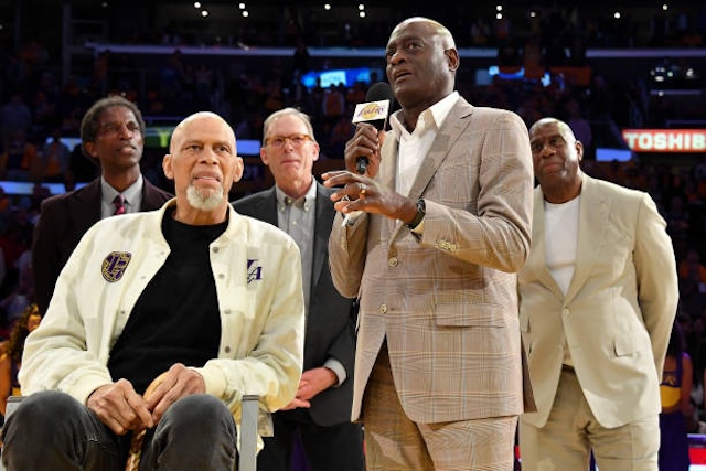 Michael Cooper, Kareem Abdul-Jabbar, Lakers