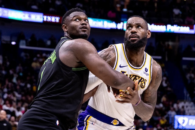 LeBron James, Zion Williamson, Lakers