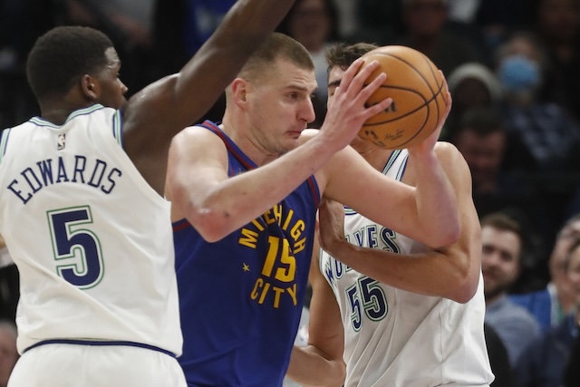 Anthony Edwards, Nikola Jokic, NBA Playoffs