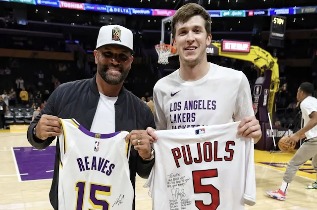 Austin Reaves, Albert Pujols, Lakers