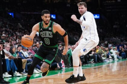 Jayson Tatum, Luka Doncic, Celtics, Mavericks