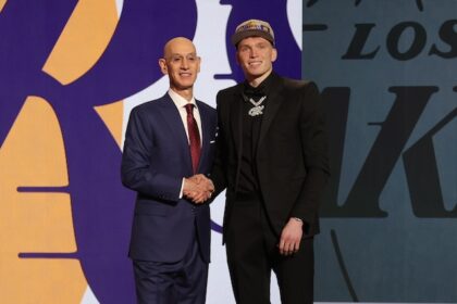 Adam Silver, Dalton Knecht, 2024 NBA Draft, Lakers