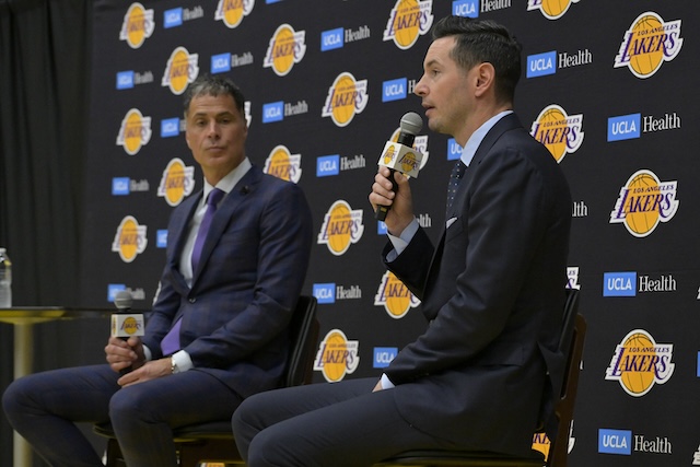 Rob Pelinka, JJ Redick, Lakers