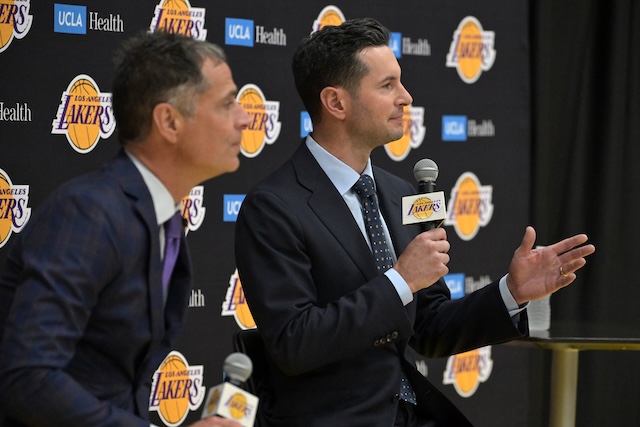 JJ Redick, Rob Pelinka, Lakers