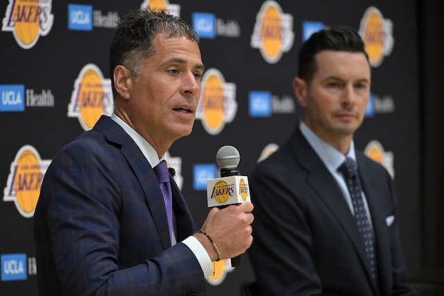 Rob Pelinka, JJ Redick, Lakers