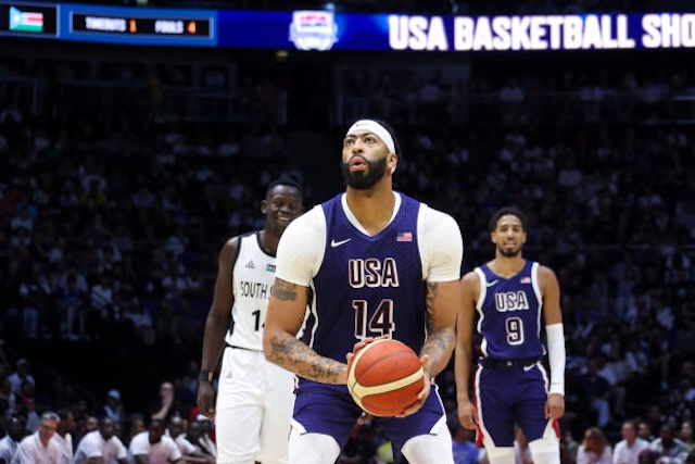 Anthony Davis, Lakers, USA Basketball, Team USA