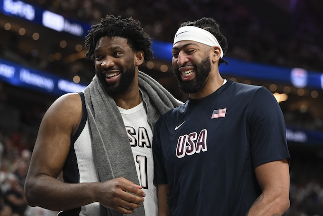 Anthony Davis, Joel Embiid, Team USA, USA Basketball