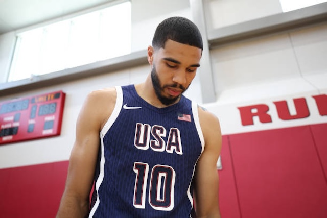 Jayson Tatum, Kobe Bryant, Team USA, Lakers