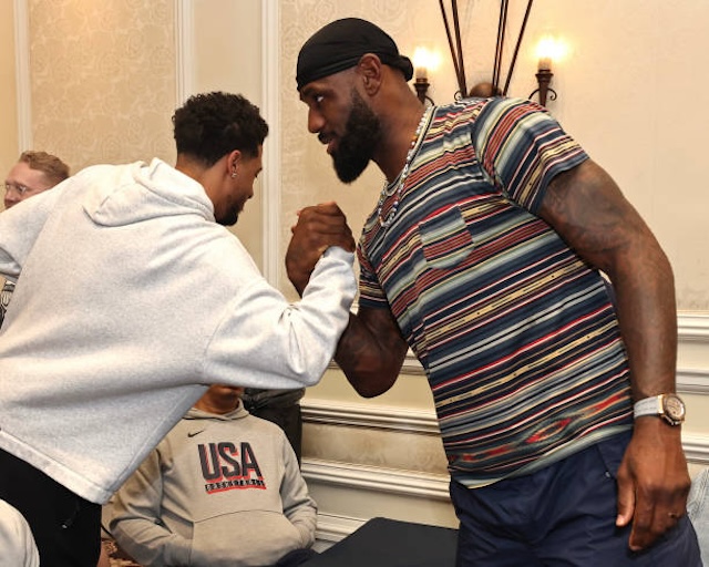 LeBron James, Tyrese Haliburton, Team USA, Olympics