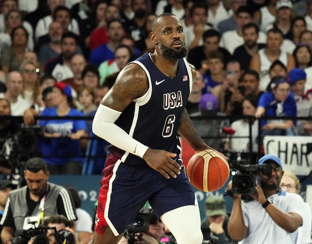 LeBron James, USA Basketball, Team USA, 2024 Olympics, France