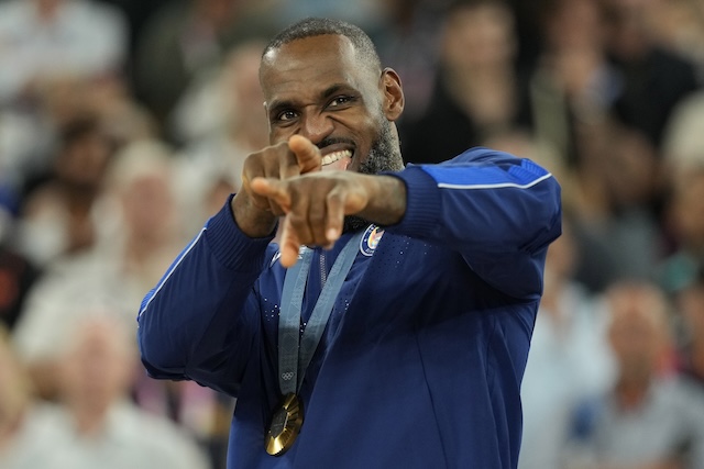 LeBron James, USA Basketball, Team USA, 2024 Olympics, France