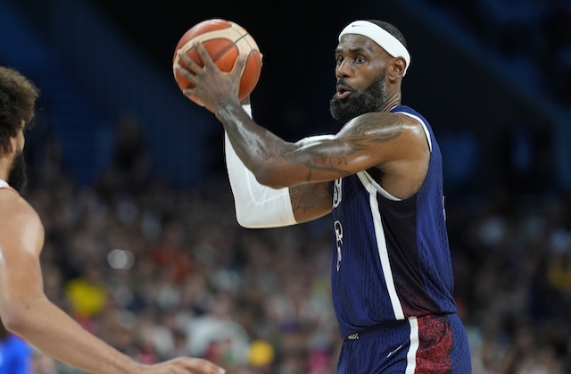 LeBron James, Team USA, USA Basketball, Olympics, Puerto Rico