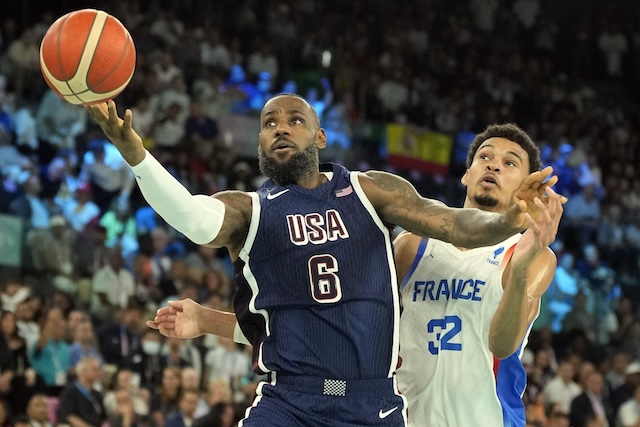 LeBron James, USA Basketball, Team USA, 2024 Olympics, France