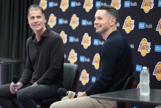 JJ Redick, Rob Pelinka, Lakers