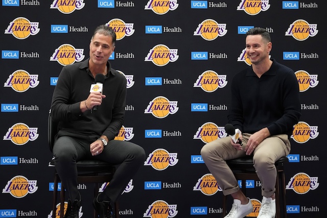 Rob Pelinka, JJ Redick, Lakers