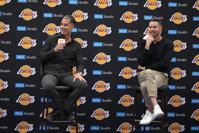 Rob Pelinka, JJ Redick, Lakers