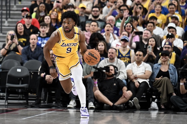 Bronny James, Lakers