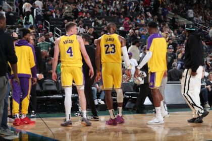 Dalton Knecht, LeBron James, Lakers, Bucks