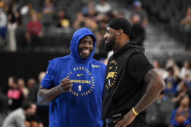 LeBron James, Draymond Green, Lakers, Warriors