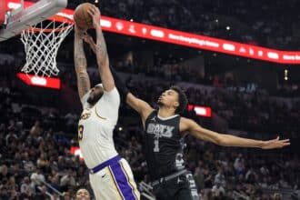 Anthony Davis, Victor Wembanyama, Lakers, Spurs