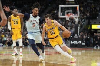 Austin Reaves, Lakers, Spurs