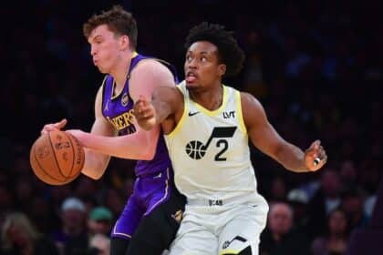 Dalton Knecht, Collin Sexton, Lakers, Jazz