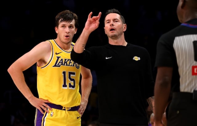 JJ Redick, Austin Reaves, Lakers