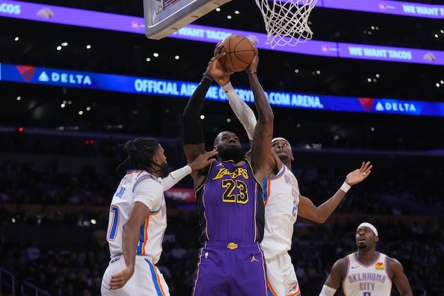 LeBron James, Lakers, Thunder