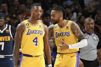 Lonnie Walker IV, D'Angelo Russell, Lakers