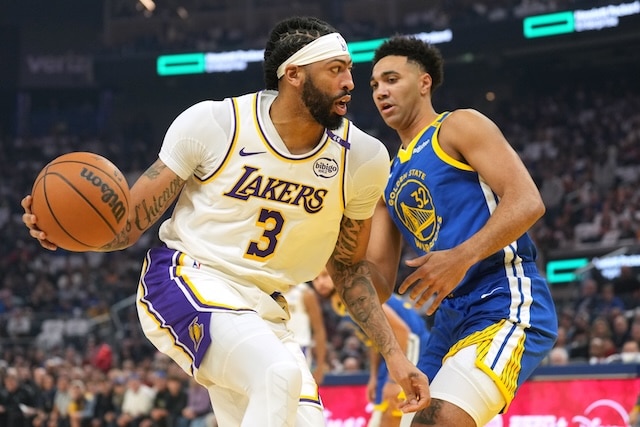 Anthony Davis, Lakers, Warriors