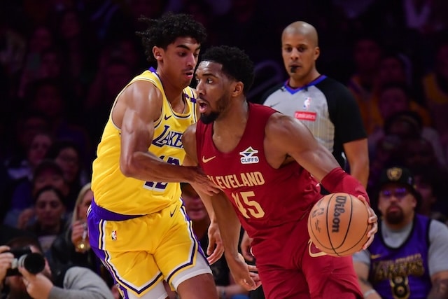 Donovan Mitchell, Max Christie, Lakers, Cavaliers