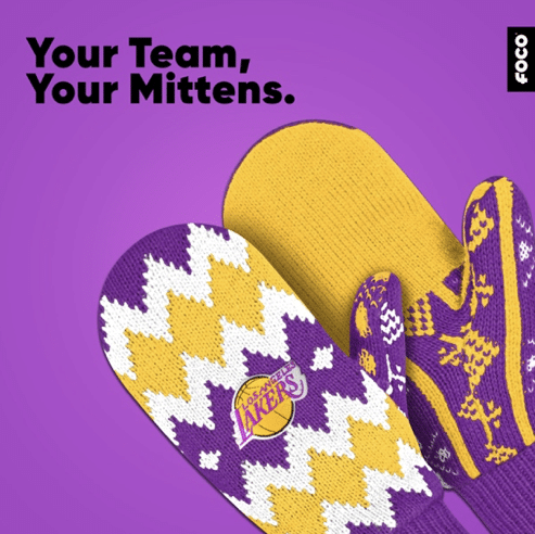 Lakers mittens, FOCO