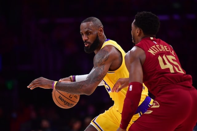 LeBron James, Donovan Mitchell, Lakers, Cavaliers