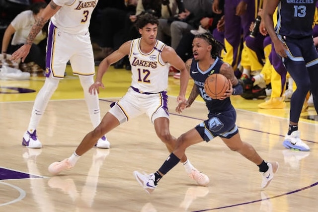 Max Christie, Ja Morant, Lakers, Grizzlies