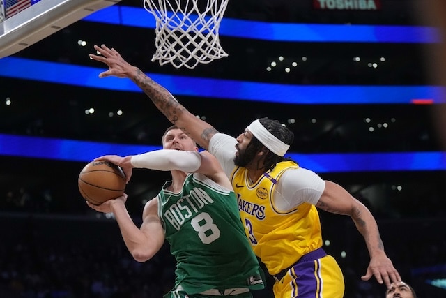 Anthony Davis, Kristaps Porzingis, Lakers, Celtics, Rivalry Week